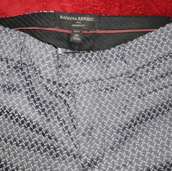 Banana Republic Black and White Chinos - Picture 2 of 3